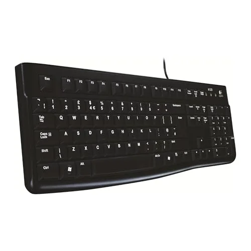 Logitech K120 AZERTY Membrane USB Filaire Silencieux - vue 5