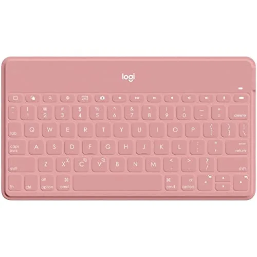 Logitech Keys-To-Go Rose Blush QWERTZ Bluetooth