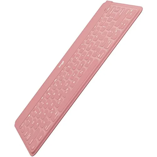 Logitech Keys-To-Go Rose Blush QWERTZ Bluetooth - vue 2