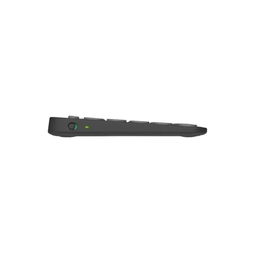 Logitech Pebble Keys 2 K380s Bluetooth Graphite Pan Nordic - vue 4