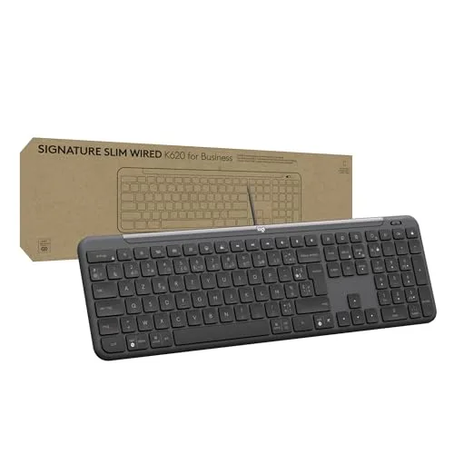 Logitech Signature Slim Wired K620 for Business AZERTY USB-C
