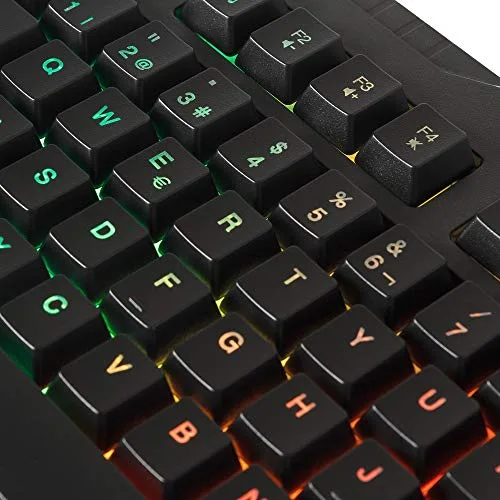 Mars Gaming MRK0 Clavier Membrane RGB Rainbow AZERTY - vue 4