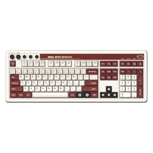 8BitDo Retro Mechanical Keyboard Fami Edition - vue 2