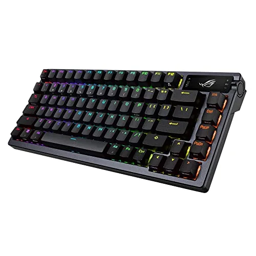 ASUS ROG Azoth 75% RGB Tri-mode Sans Fil AZERTY - vue 4