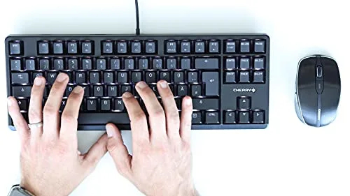 Cherry G80-3000N RGB TKL AZERTY MX Silent Red - vue 7