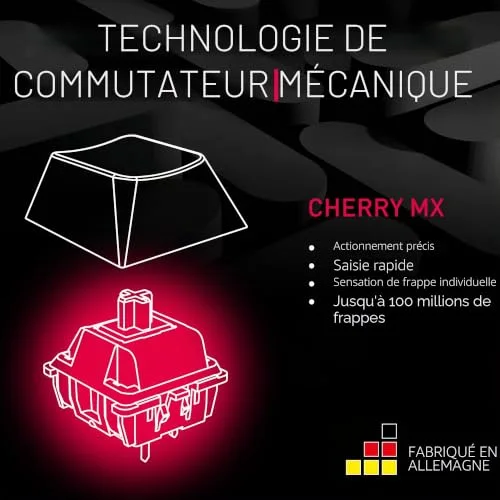 Cherry MX Board 3.0 S RGB QWERTZ MX Brown - vue 3