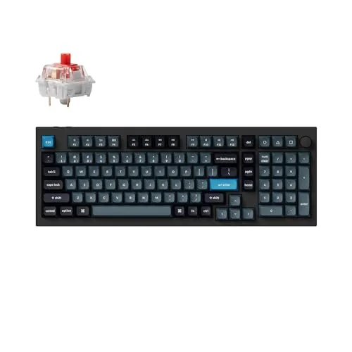 Keychron Q5 Pro Red 96% RGB Hot-Swap Bluetooth