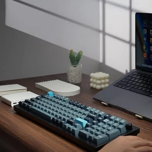 Keychron Q5 Pro Red 96% RGB Hot-Swap Bluetooth - vue 8