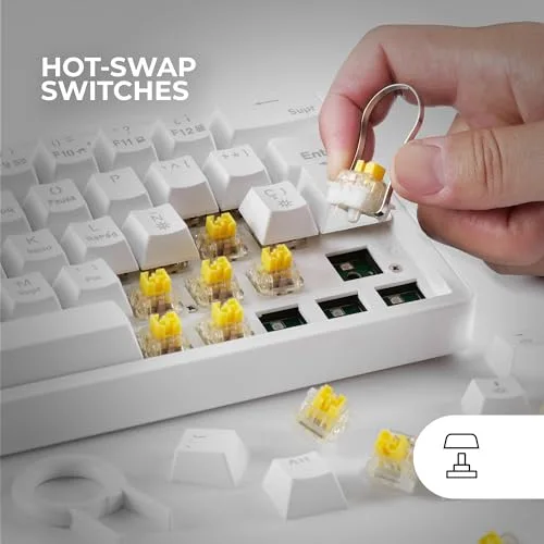 Mars Gaming MKMINIPRO 60% Hot-Swappable RGB - vue 3