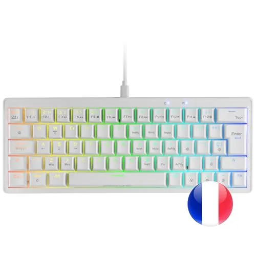 Mars Gaming MKMINIPRO 60% Hot-Swappable RGB - vue 6