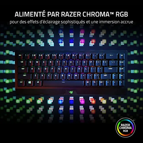 Razer BlackWidow V3 Mini HyperSpeed 65% sans fil - vue 7