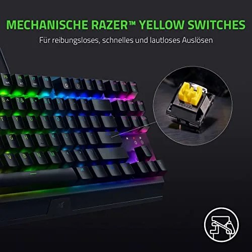 Razer BlackWidow V3 Tenkeyless RGB QWERTZ - vue 7