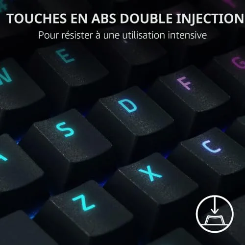 Razer BlackWidow V4 Pro Yellow FR - vue 7