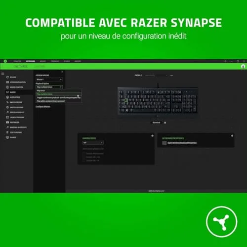 Razer Cynosa Lite RGB AZERTY - vue 3