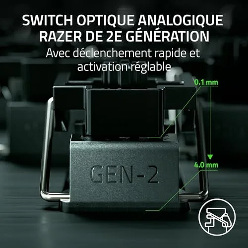 Razer Huntsman V3 Pro TKL 8KHz - vue 3