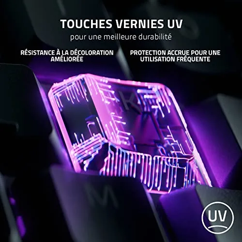 Razer Ornata V3 clavier méca-membrane RGB - vue 4
