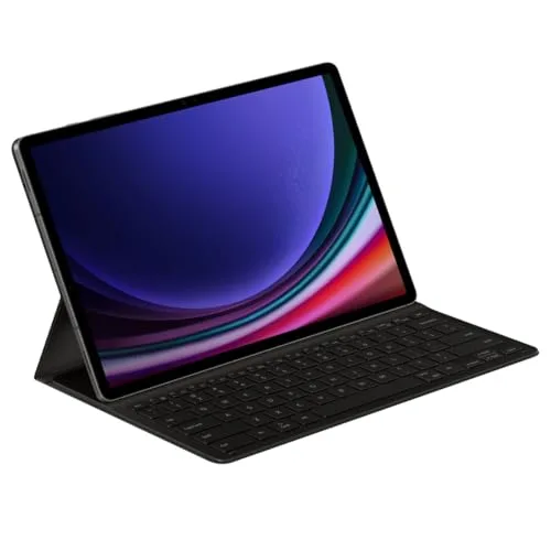 Samsung Galaxy Tab S10/S9 Book Cover Keyboard Noir