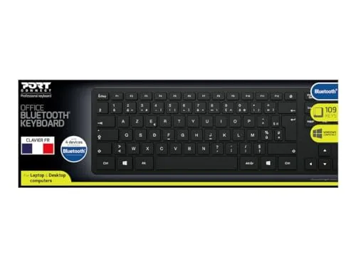 PORT Connect OFFICE PRO Clavier sans fil Bluetooth 5.0 AZERTY - vue 4