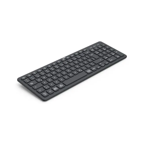 Hama WK-300 Clavier sans fil Multi-appareils Bluetooth 5.2 et 2,4 GHz - vue 8