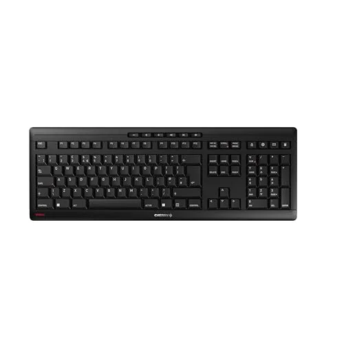 Cherry Stream Keyboard Wireless Bluetooth 2.4 GHz Membrane Silencieuse