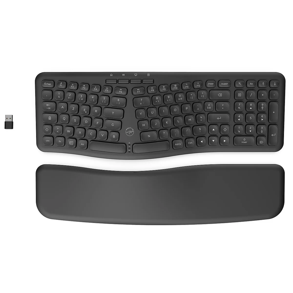 Mobility Lab ML313153 Clavier sans fil ergonomique AZERTY