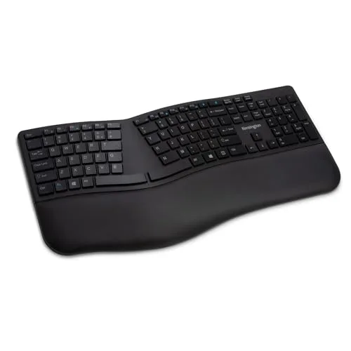Kensington Pro Fit Ergo Clavier sans fil Courbé AZERTY