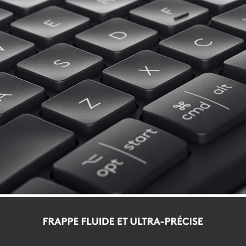 Logitech ERGO K860 Clavier sans fil AZERTY ergonomique avec repose-poignets - vue 9