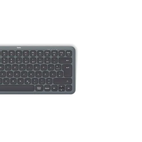 Hama WK-500 Clavier sans fil multi-appareils Bluetooth 5.2 2,4 GHz - vue 8