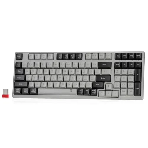 Redragon BK7114 clavier sans fil 98 touches Bluetooth 2,4 GHz