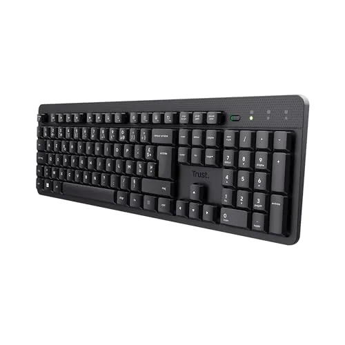 Trust Ody II Clavier sans fil silencieux US