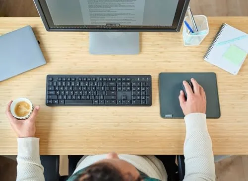 Trust Ody II Clavier sans fil silencieux US - vue 8
