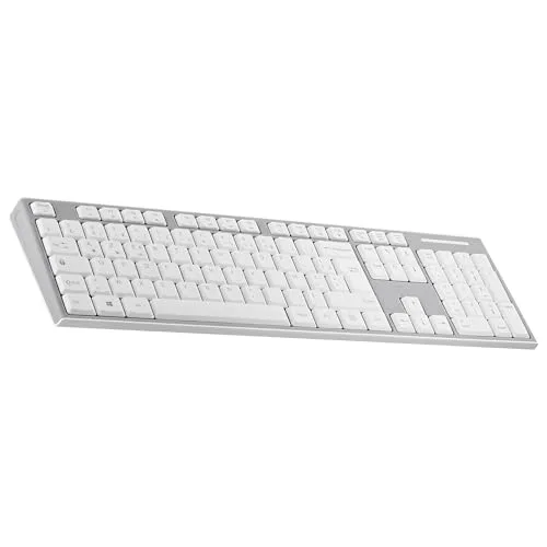 TNB Classy+ Clavier sans fil rechargeable Bluetooth USB-C AZERTY Gris