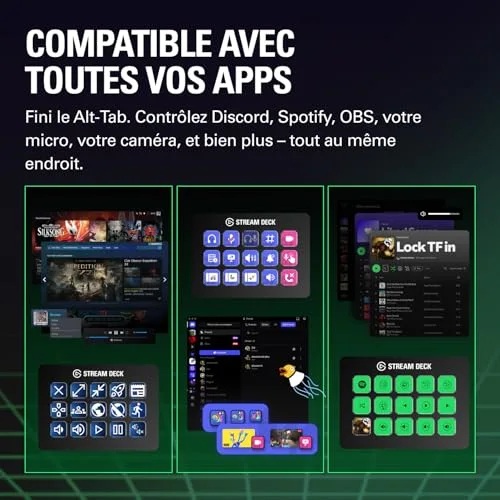 Elgato Stream Deck MK.2 15 touches LCD USB-C - vue 4