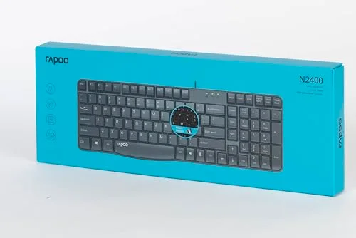 Rapoo N2400 clavier filaire 104 touches - vue 2