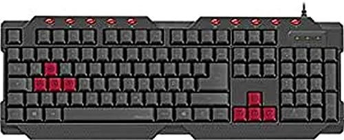 Speedlink FERUS SL-670000 Clavier Gaming Membrane AZERTY Noir