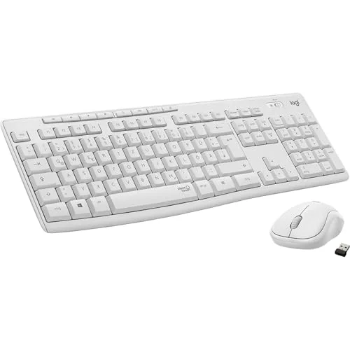 Logitech MK295 Silent Combo Clavier et Souris Sans Fil AZERTY