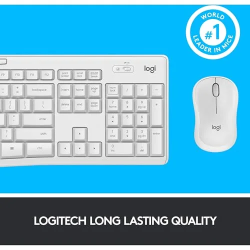 Logitech MK295 Silent Combo Clavier et Souris Sans Fil AZERTY - vue 4