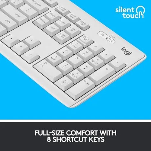Logitech MK295 Silent Combo Clavier et Souris Sans Fil AZERTY - vue 5
