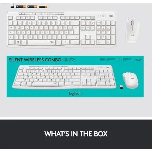 Logitech MK295 Silent Combo Clavier et Souris Sans Fil AZERTY - vue 7