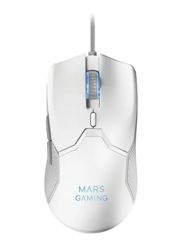 Mars Gaming MCPXWES Combo Clavier Souris Tapis XXL H-Mech Blanc - vue 4