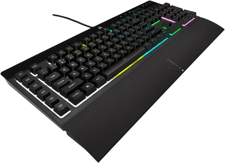 Corsair K55 RGB Pro Noir - vue 3