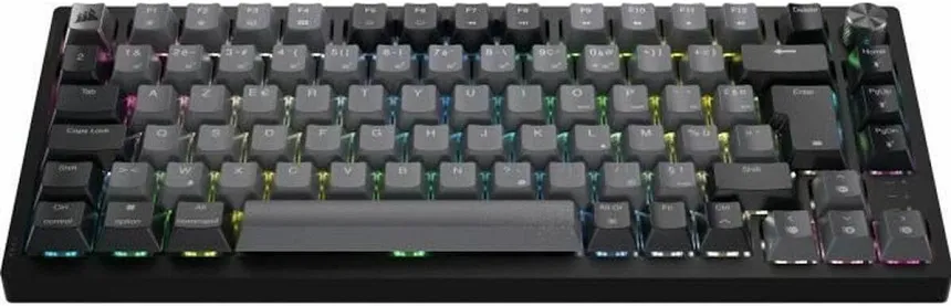 Corsair K65 Plus Wireless 75% RGB Mécanique Noir - vue 2