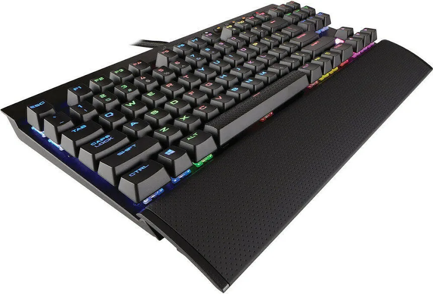 Corsair K65 RGB Rapidfire Cherry MX Speed Noir - vue 2
