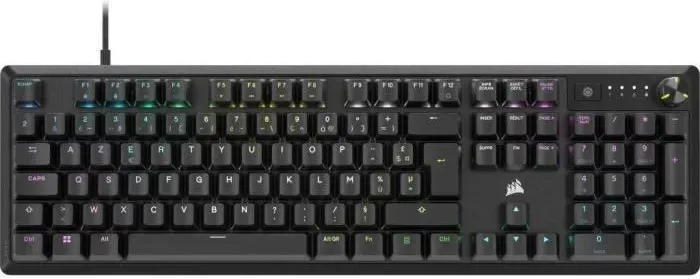Corsair K70 Core Noir - vue 1