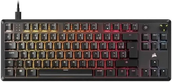 Corsair K70 CORE TKL Noir - vue 1
