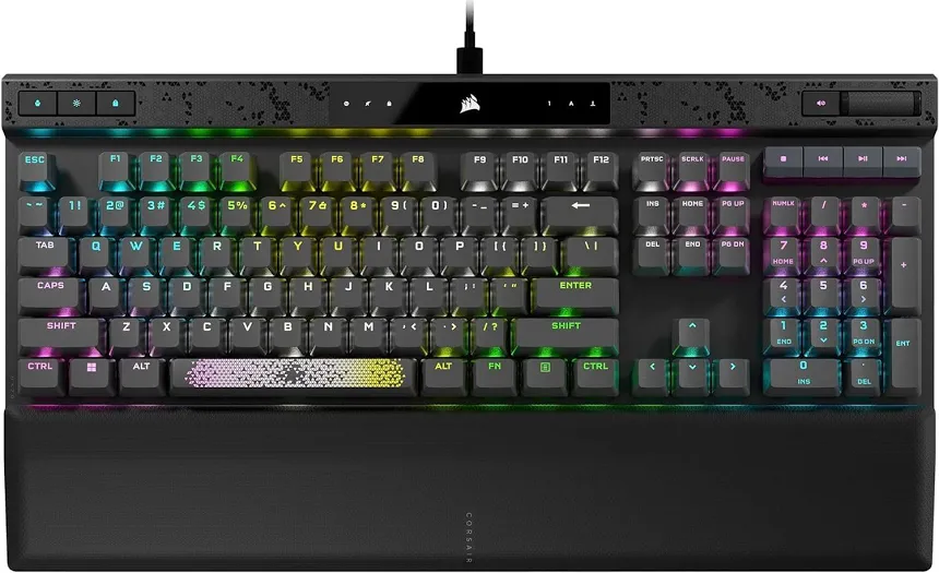 Corsair K70 Max Noir - vue 1