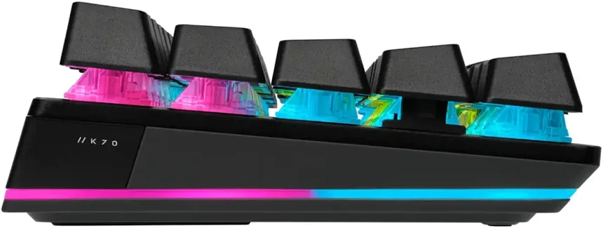 Corsair K70 Pro Mini 60% Noir - vue 5