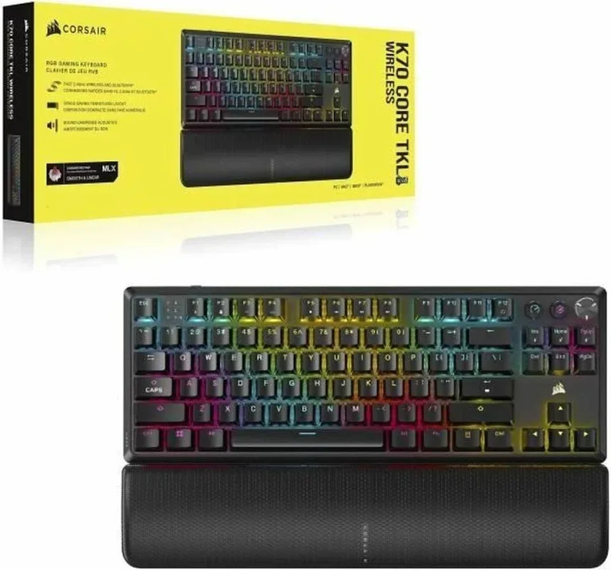 Corsair K70 Pro TKL Noir - vue 5