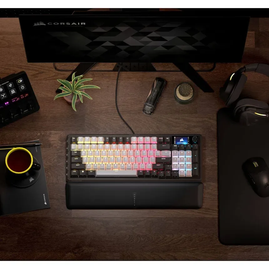 Corsair Vanguard 96 Noir et Blanc - vue 3