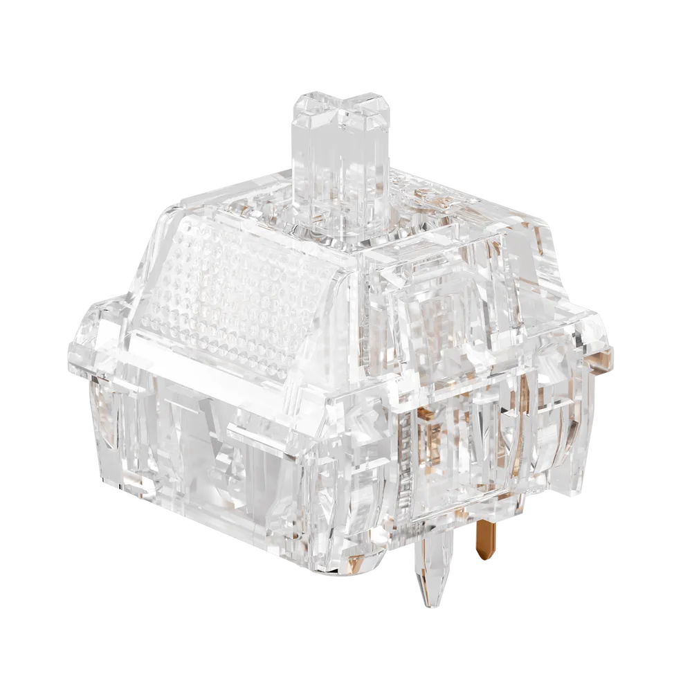 Akko Crystal Silver U1 Switch Linear 45 pcs